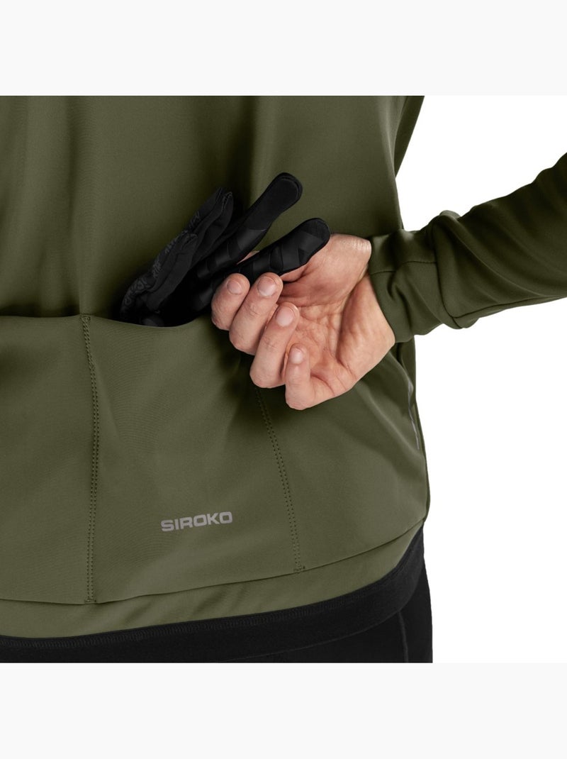 Casaco softshell de ciclismo para homem Verde - Kiabi