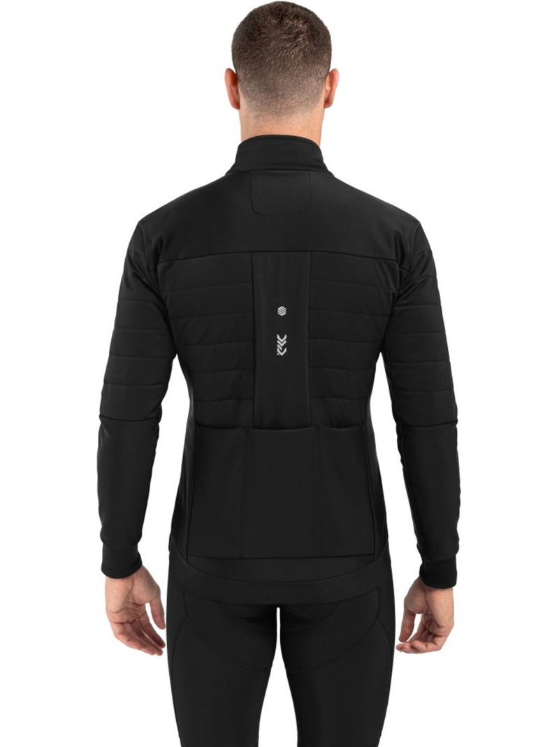 Casaco softshell de inverno para ciclismo homem Preto - Kiabi