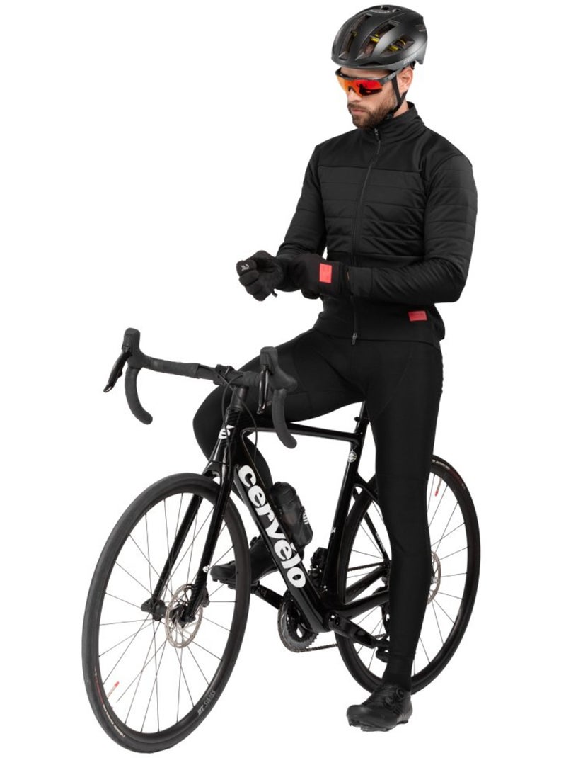 Casaco softshell de inverno para ciclismo homem Preto - Kiabi
