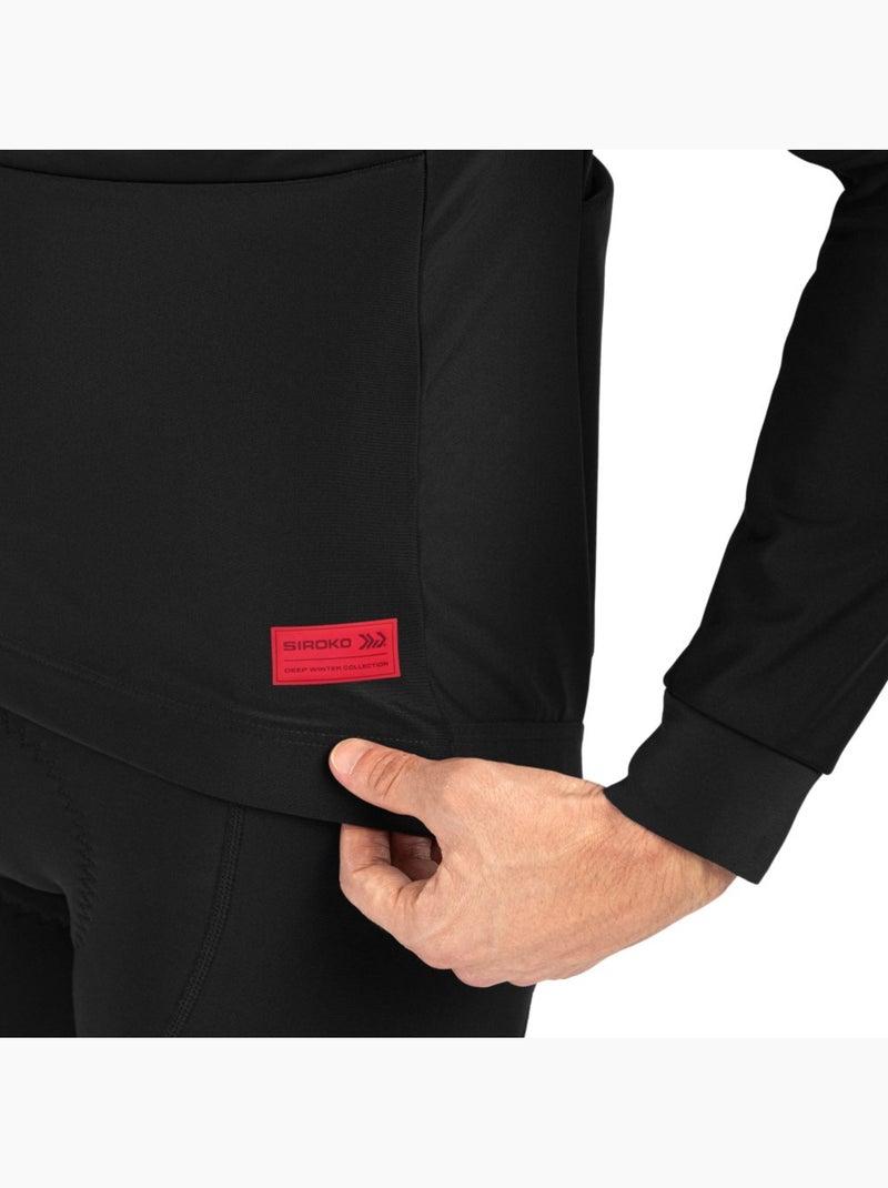 Casaco softshell de inverno para ciclismo homem Preto - Kiabi