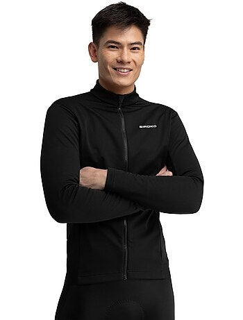 Casaco softshell de inverno para ciclismo homem