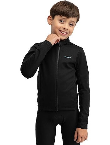 Casaco softshell de inverno para ciclismo rapaz