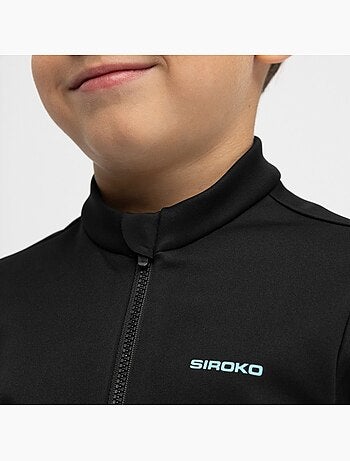 Casaco softshell de inverno para ciclismo rapaz