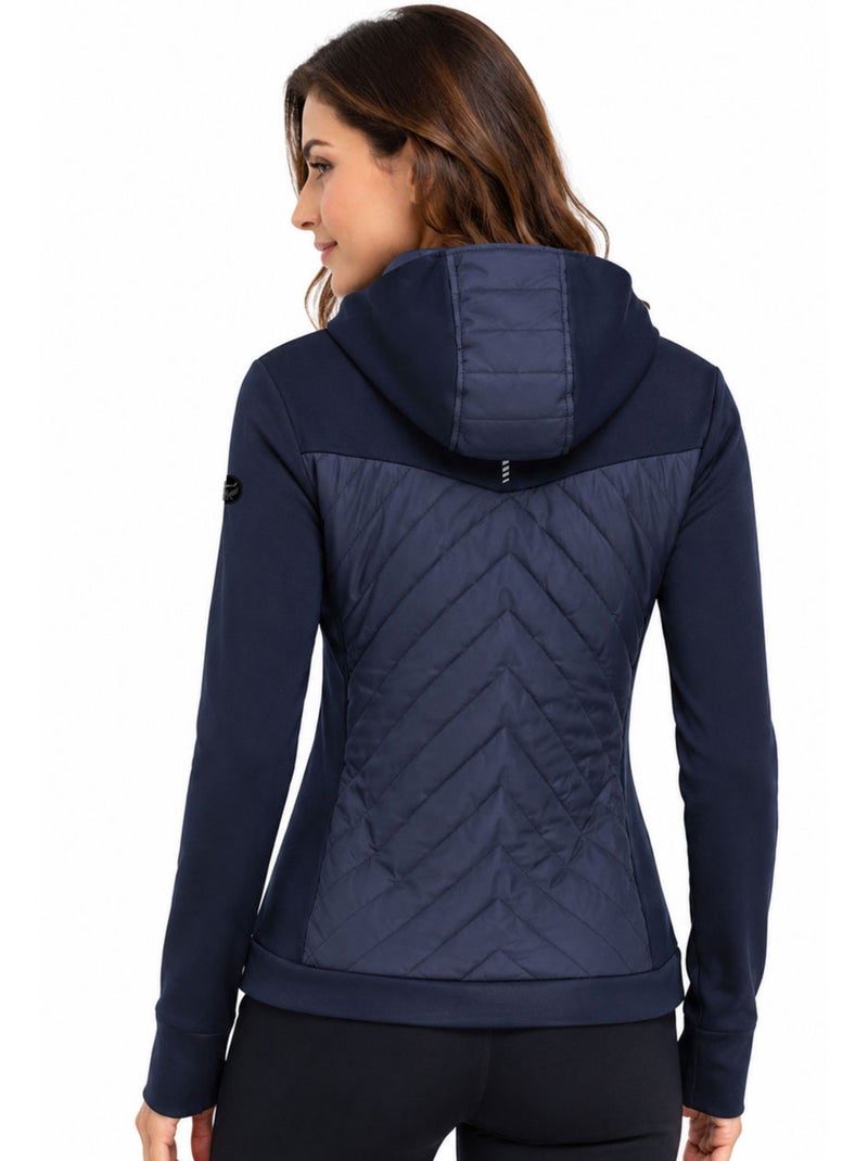 Casaco softshell híbrido com capuz triangleoral – kaporal Azul-marinho - Kiabi