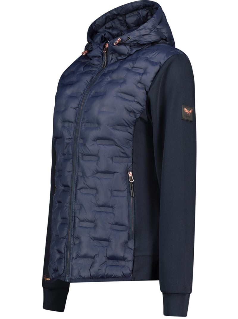 Casaco softshell híbrido com capuz tropicaleoral – kaporal Azul-marinho - Kiabi