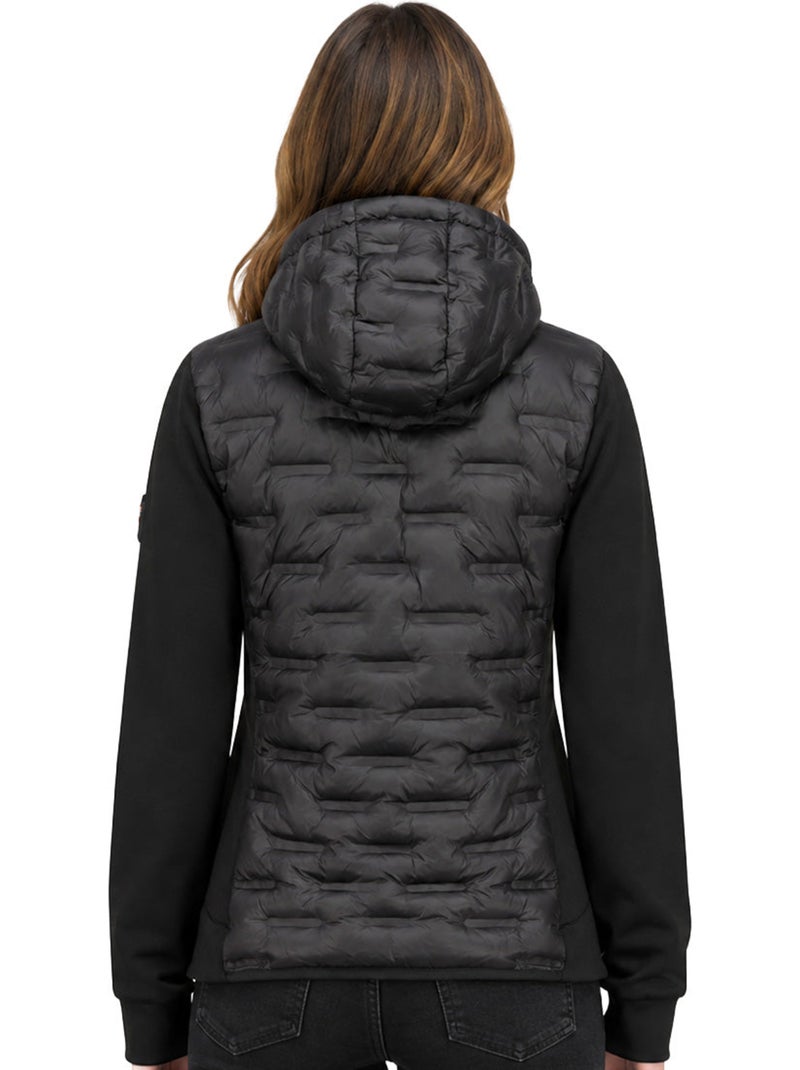 Casaco softshell híbrido com capuz tropicaleoral – kaporal Preto - Kiabi