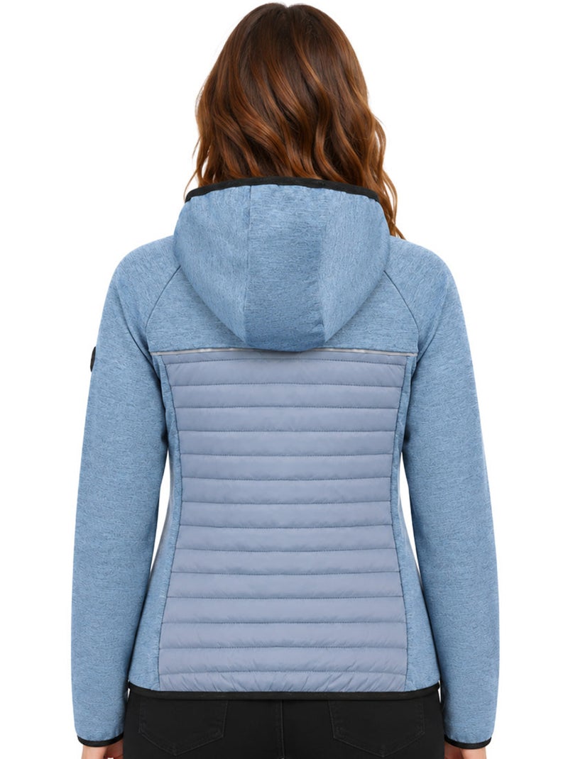 Casaco softshell híbrido com capuz tsedakaoral – kaporal Azul-marinho - Kiabi