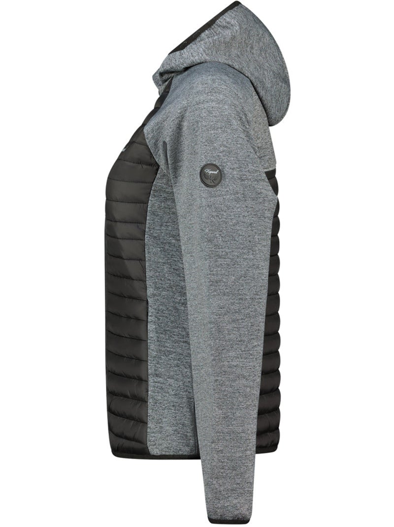 Casaco softshell híbrido com capuz tsedakaoral – kaporal Preto - Kiabi