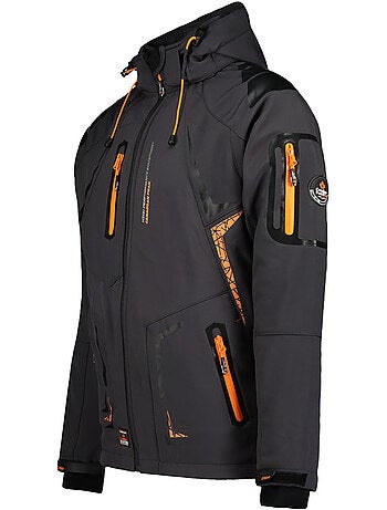 Casaco softshell impermeável com capuz amovível tourmaline – canadian peak