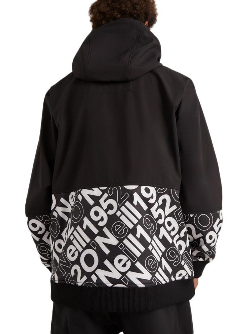 Casaco Softshell O'Neill para Homem Branco/Preto Preto - Kiabi