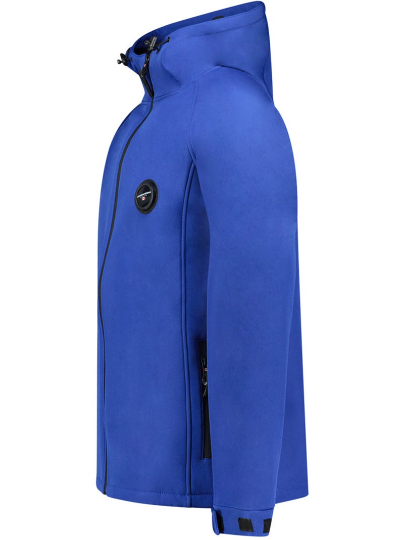 Casaco softshell repelente à água com capuz tamigoglasseak – canadian peak Azul-real - Kiabi