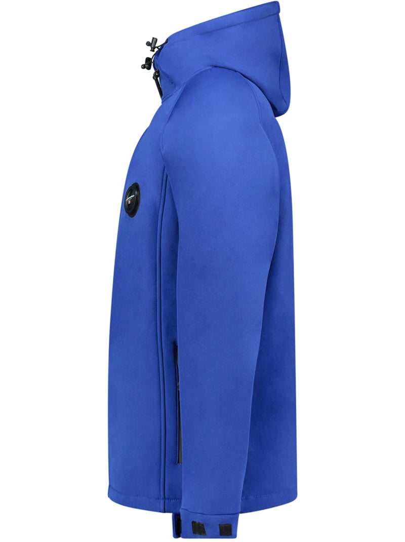 Casaco softshell repelente à água com capuz tamigoglasseak – canadian peak Azul-real - Kiabi