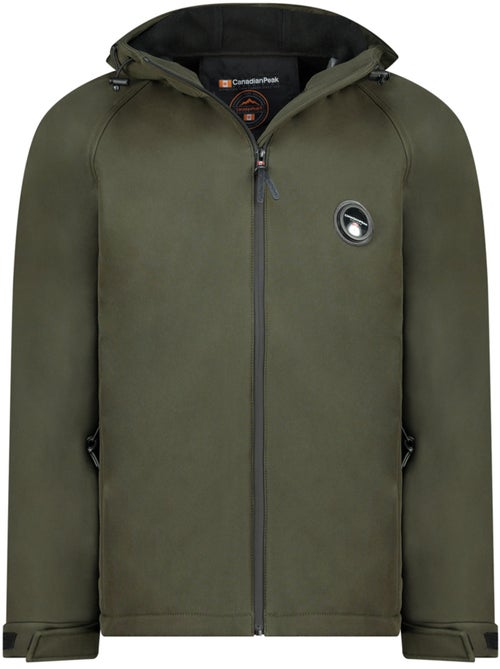 Casaco softshell repelente à água com capuz tamigoglasseak – canadian peak - Kiabi Casaco softshell repelente à água com capuz tamigoglasseak – canadian peak - Kiabi