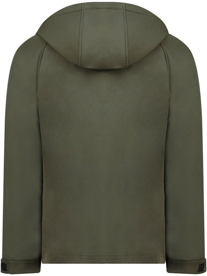 Casaco softshell repelente à água com capuz tamigoglasseak – canadian peak Cáqui - Kiabi