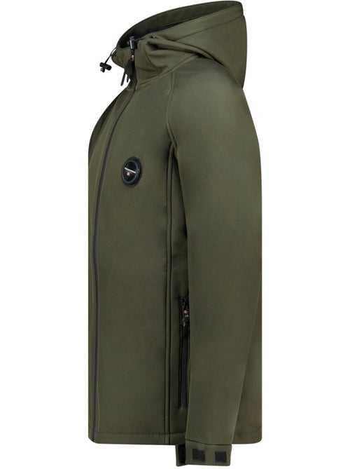 Casaco softshell repelente à água com capuz tamigoglasseak – canadian peak - Kiabi Casaco softshell repelente à água com capuz tamigoglasseak – canadian peak - Kiabi