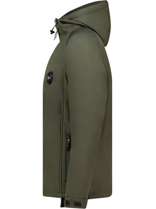 Casaco softshell repelente à água com capuz tamigoglasseak – canadian peak - Kiabi Casaco softshell repelente à água com capuz tamigoglasseak – canadian peak - Kiabi