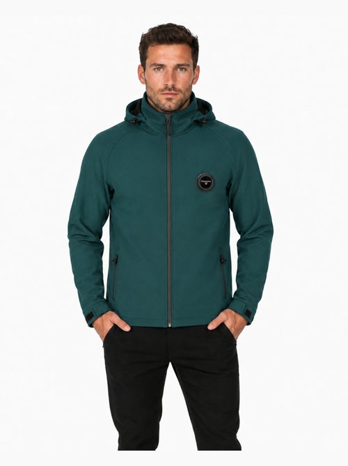 Casaco softshell repelente à água com capuz tamigoglasseak – canadian peak - Kiabi Casaco softshell repelente à água com capuz tamigoglasseak – canadian peak - Kiabi