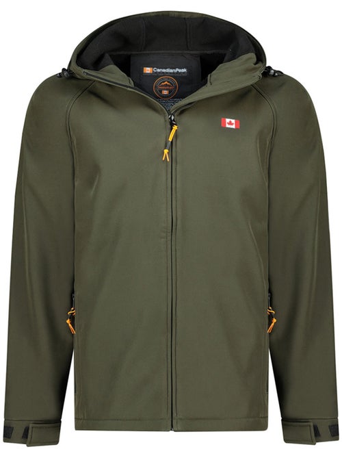 Casaco softshell repelente à água com capuz tamigoloreak – canadian peak - Kiabi Casaco softshell repelente à água com capuz tamigoloreak – canadian peak - Kiabi