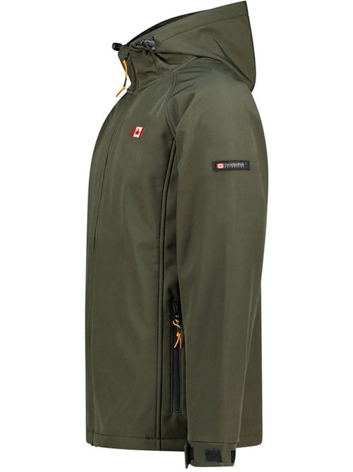 Casaco softshell repelente à água com capuz tamigoloreak – canadian peak - Kiabi Casaco softshell repelente à água com capuz tamigoloreak – canadian peak - Kiabi