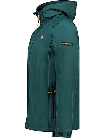 Casaco softshell repelente à água com capuz tamigoloreak – canadian peak