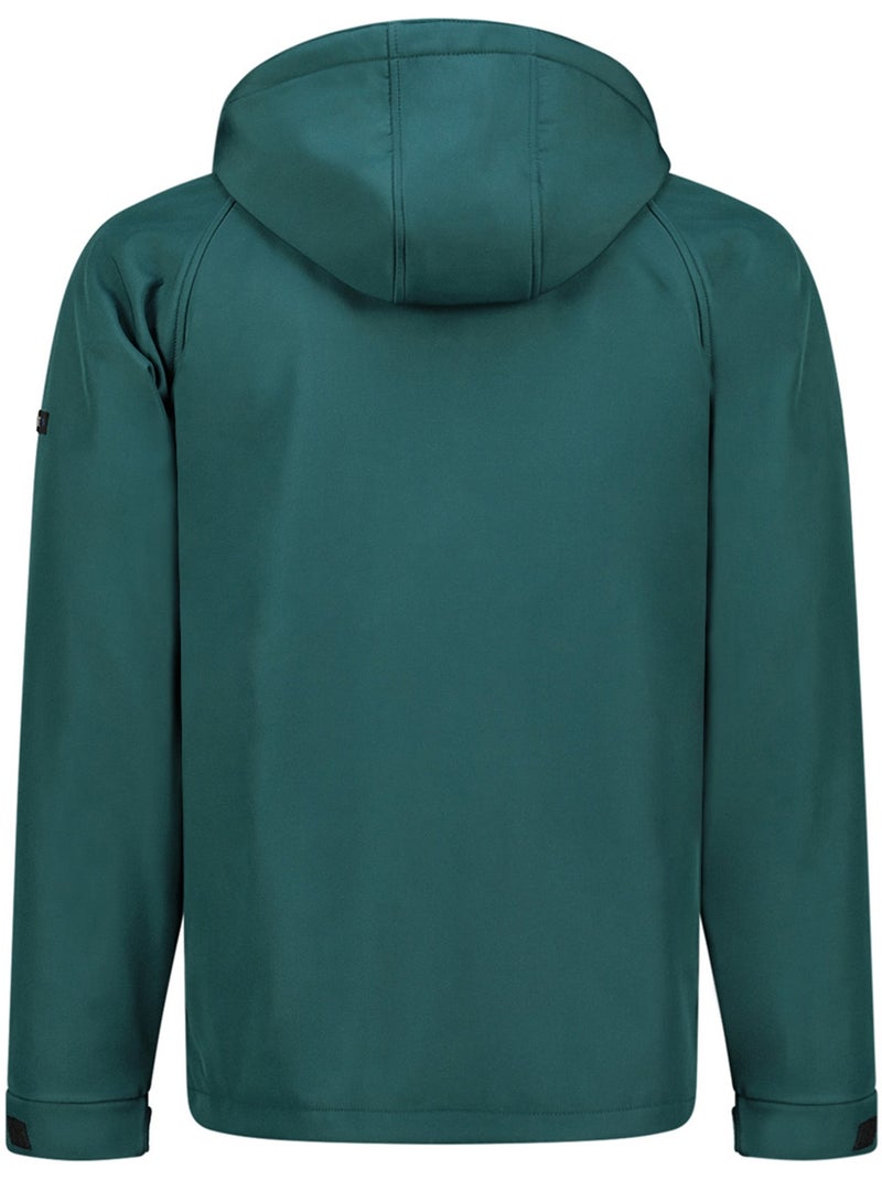 Casaco softshell repelente à água com capuz tamigoloreak – canadian peak Verde escuro - Kiabi