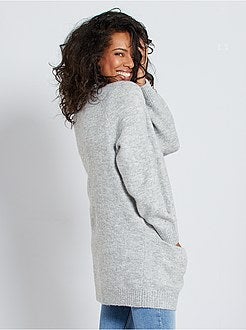 Casaco suave com abas - Kiabi