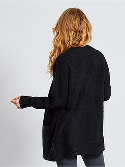 Casaco suave com abas - Kiabi