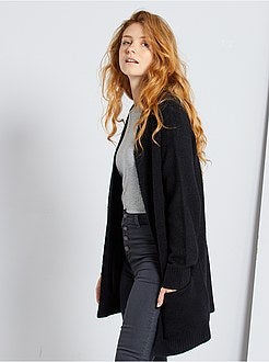 Casaco suave com abas - Kiabi