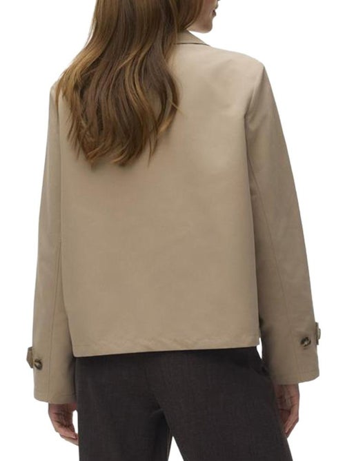 Casaco taupe feminino vero moda chloé - Kiabi Casaco taupe feminino vero moda chloé - Kiabi