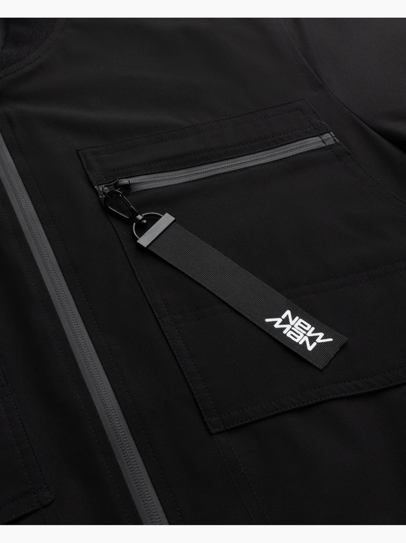 Casaco teddy preto regular Preto - Kiabi
