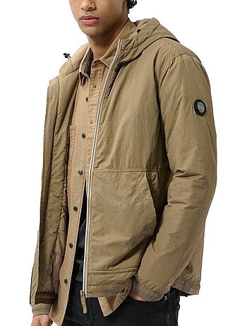 Casaco teddy smith hort bege para homem