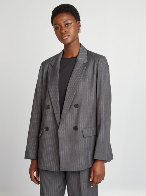 Casaco tipo blazer oversize - Kiabi