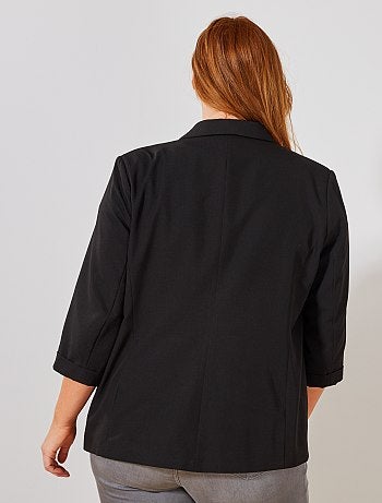 Casaco tipo blazer sem botões - Kiabi