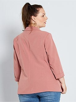 Casaco tipo blazer sem botões - Kiabi