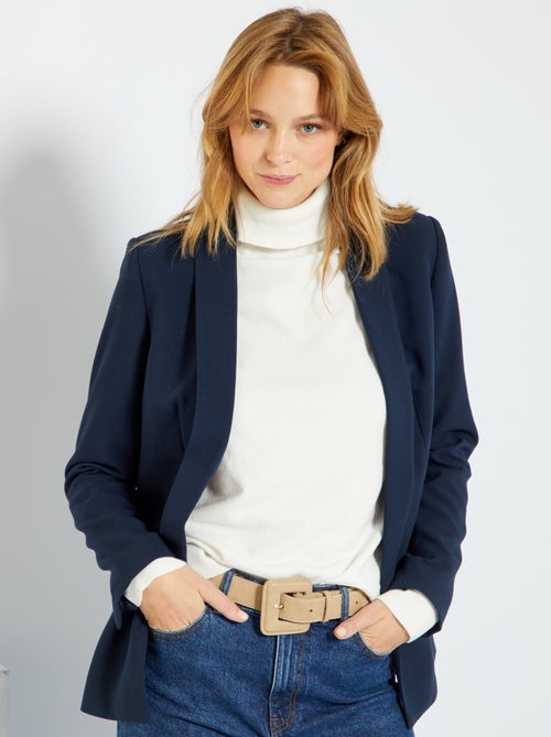 Casaco tipo blazer semi-comprido - Kiabi