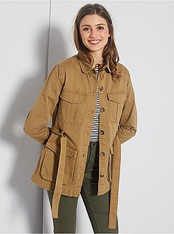 Casaco tipo militar - Kiabi