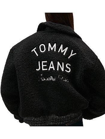 Casaco Varsity Preto de Mulher Tommy Hilfiger
