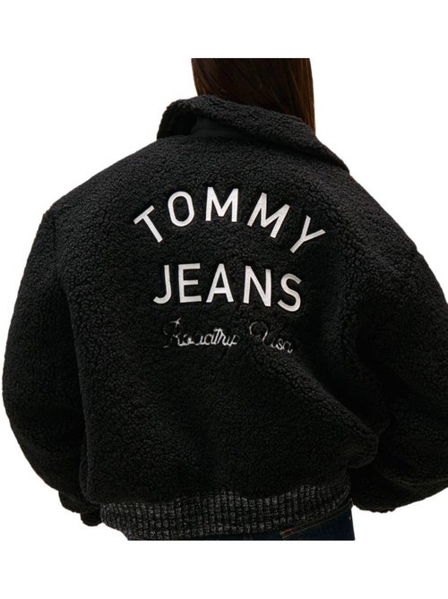 Casaco Varsity Preto de Mulher Tommy Hilfiger - Kiabi