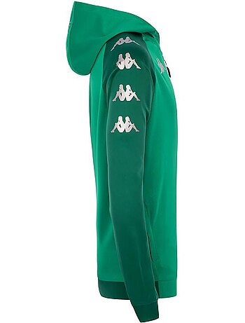 Casaco verde kappa tortona para homem