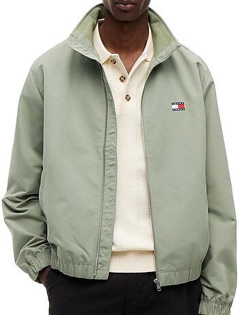 Casaco de ganga essencial tommy hilfiger para homem