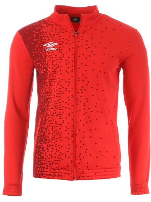 Casaco vermelho com fecho para homem umbro 570360 - Kiabi Casaco vermelho com fecho para homem umbro 570360 - Kiabi