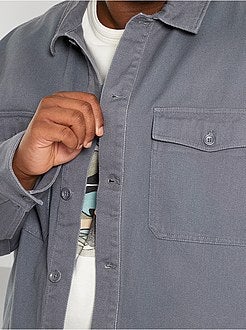 Casaco workwear em sarja - Kiabi