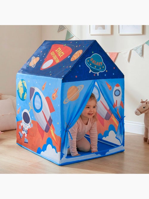 Casinha de tecido infantil fun area, 95x70x104 cm, para uso interno, com porta. - Kiabi
