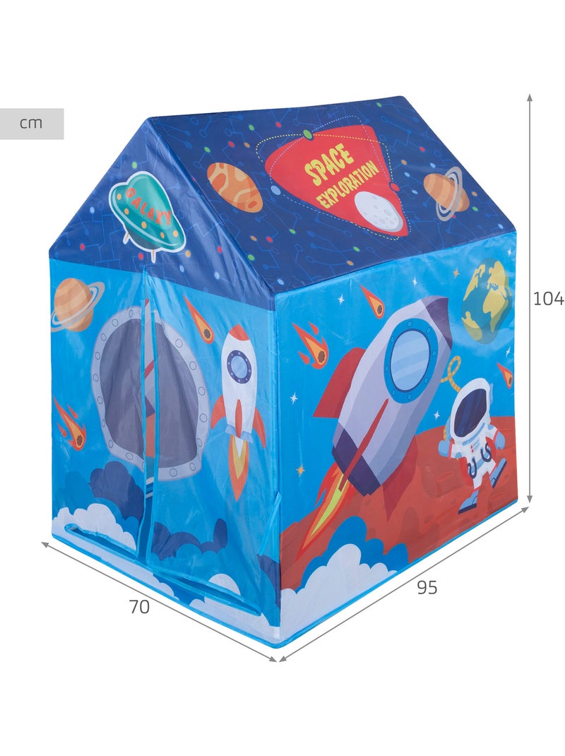 Casinha de tecido infantil fun area, 95x70x104 cm, para uso interno, com porta. N/D - Kiabi