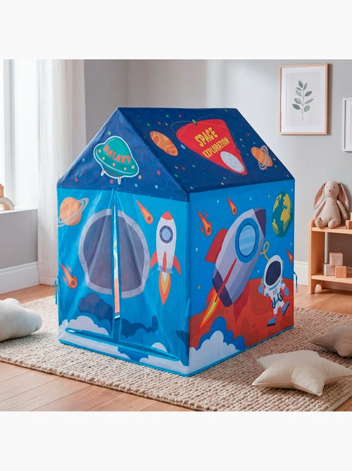 Casinha de tecido infantil fun area, 95x70x104 cm, para uso interno, com porta. - Kiabi