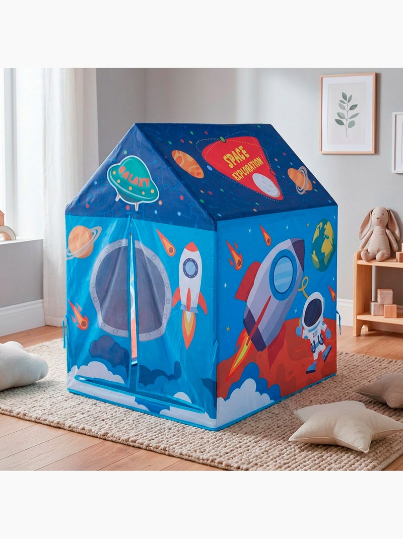 Casinha de tecido infantil fun area, 95x70x104 cm, para uso interno, com porta. N/D - Kiabi