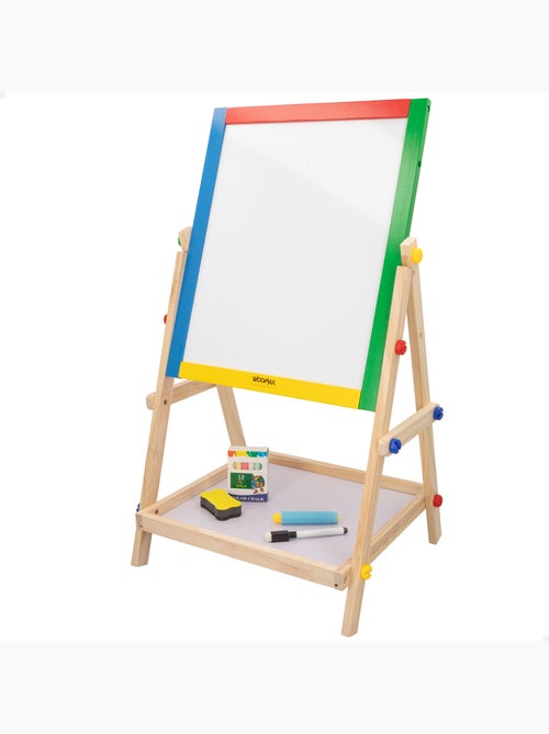 Cavalete de madeira com quadro negro woomax - Kiabi