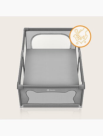 Cercadinho para bebê com tapete LIONELO Willow - 187 x 127 cm - Bom isolamento do piso