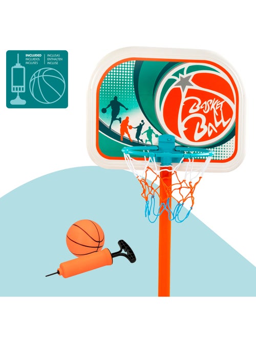 Cesta de basquete infantil com bola cb toys - Kiabi