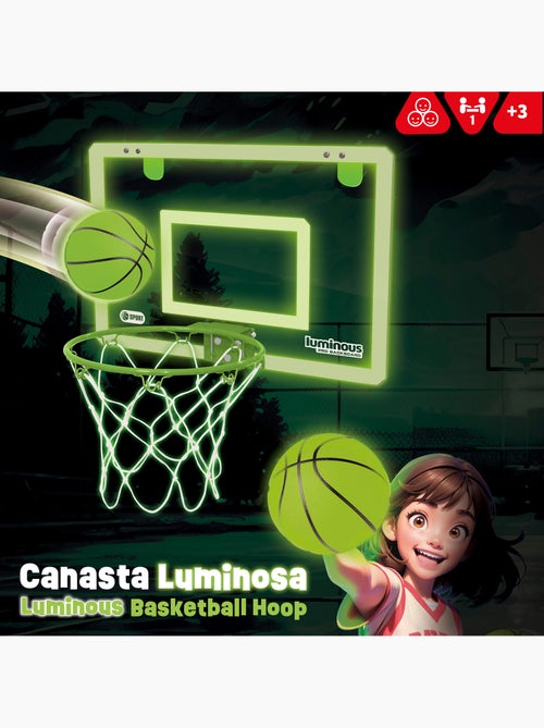 Cesta de basquete júnior fluorescente cb sports - Kiabi Cesta de basquete júnior fluorescente cb sports - Kiabi
